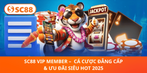 SC88 VIP MEMBER – Hành Trình Thăng Hạng Đẳng Cấp Cá Cược 2025